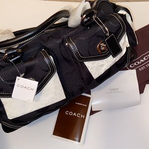 NWT Coach 6232 Signature SOHO Gallery Pocket Purse